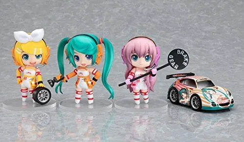 GOOD SMILE Racing - Vocaloid - Hatsune Miku - Nendoroid Petit - RQ 2 Ver. - Setㅤ – Good Smile Company – ActionFigureBrasil