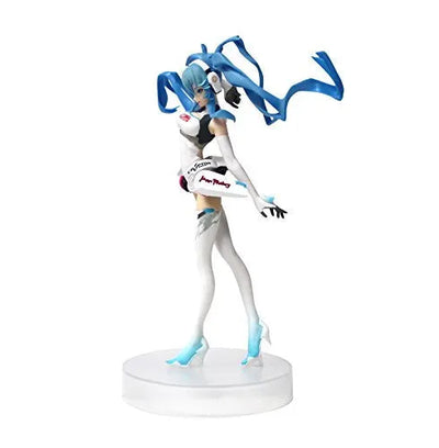GOOD SMILE Racing - Vocaloid - Hatsune Miku - SQ - Racing 2014ㅤ – Banpresto – ActionFigureBrasil — ângulo diferente