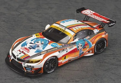 GOOD SMILE Racing - Vocaloid - Project Mirai - Hatsune Miku - Itasha - 2012 ProjectMirai GOOD SMILE Racing BMW Z4 GT3 - 1/43 - BMW Z4 GT3 - 2012 Season Opening Version (Max Factory)ㅤ – Max Factory – ActionFigureBrasil — ângulo diferente