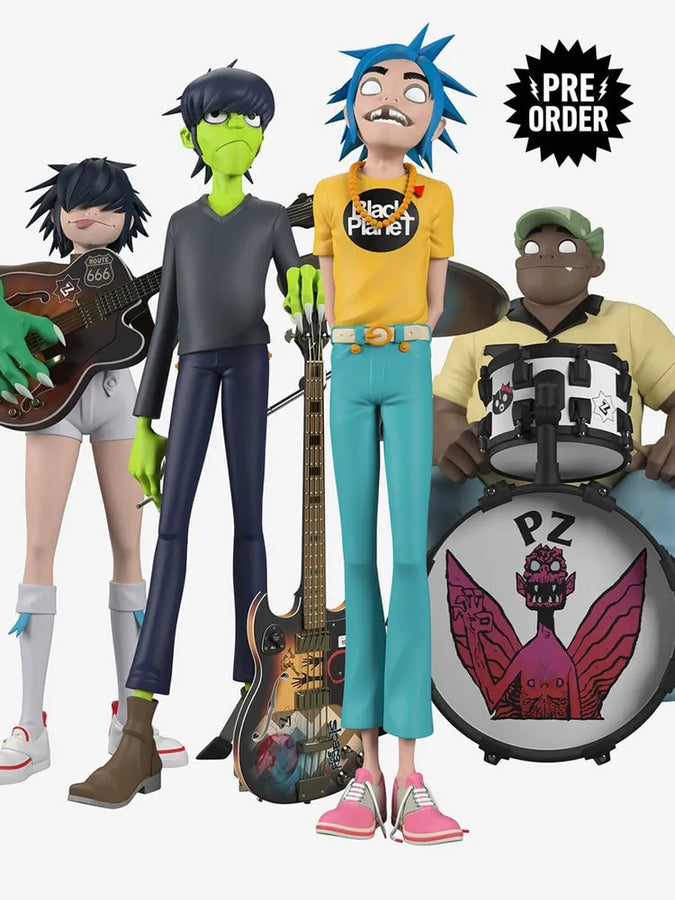 Gorillaz Song Machine Band Full Set – Superplastic – ActionFigure Brasil