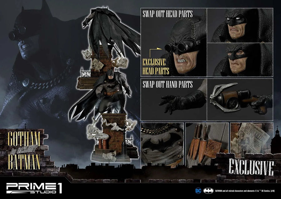 Gotham By Gaslight Batman (Exclusive Version) Batman: Arkham Origins – Prime1Studio – ActionFigure Brasil
