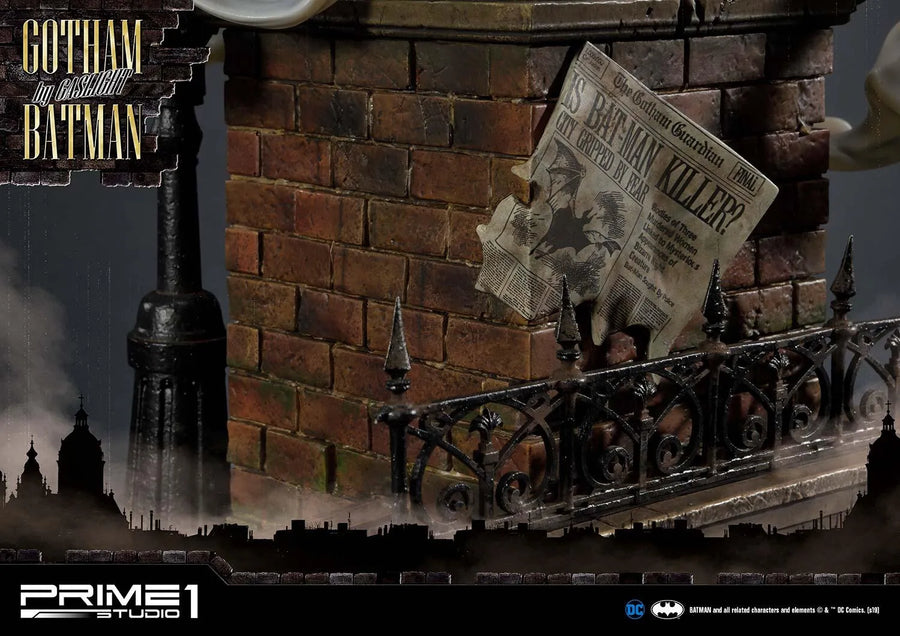 Gotham By Gaslight Batman (Regular Version) Batman: Arkham Origins – Prime1Studio – ActionFigure Brasil