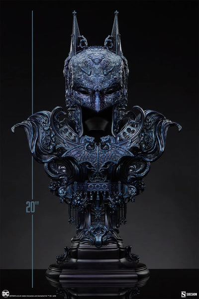 Gotham City's Shadow: Batman™ (Blue Variant) - LIMITED EDITION: 150 (Variant) – Sideshow Collectibles – ActionFigure Brasil — embalagem