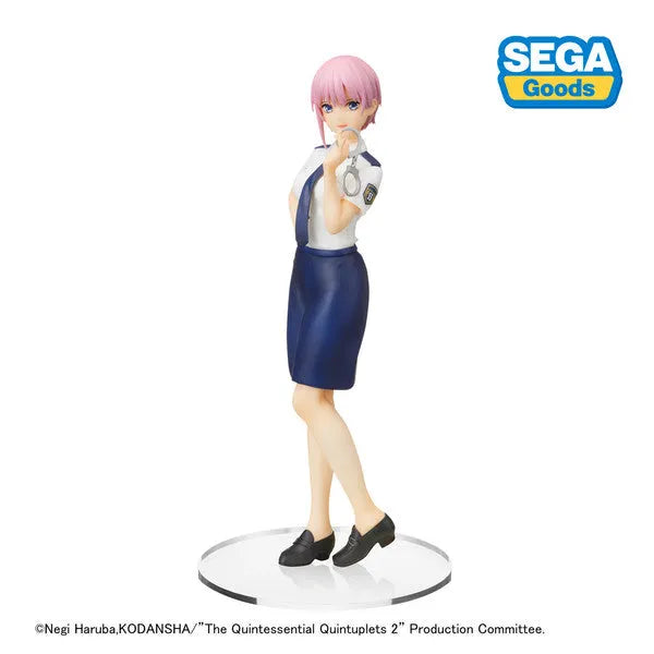 Gotoubun no Hanayome ∬ - Nakano Ichika - SPM Figure - Police Ver. (SEGA)ㅤ – SEGA – ActionFigureBrasil