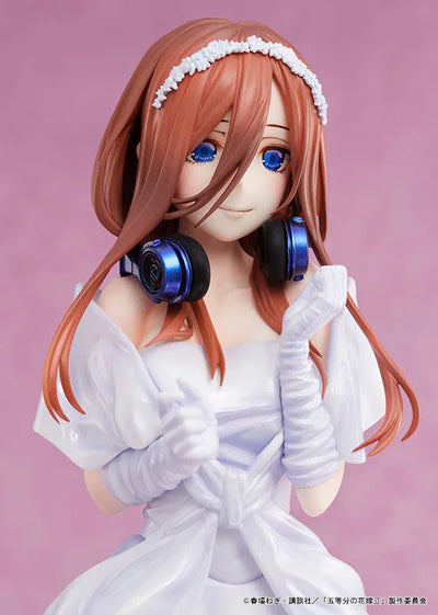 Gotoubun no Hanayome ∬ - Nakano Miku - 1/7 - Wedding Ver. (Hobby Japan) [Shop Exclusive]ㅤ – Hobby Japan – ActionFigureBrasil — ângulo diferente
