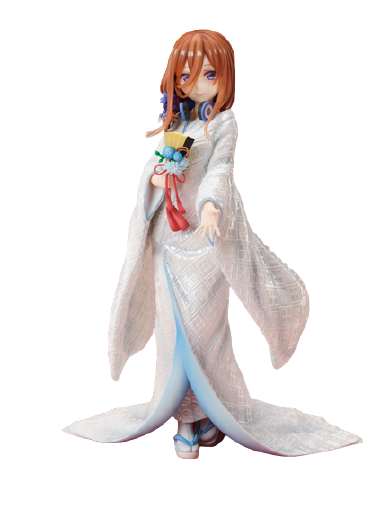 Gotoubun no Hanayome ∬ - Nakano Miku - F:Nex - 1/7 - Shiromuku (FuRyu) [Shop Exclusive]ㅤ – FuRyu – ActionFigureBrasil