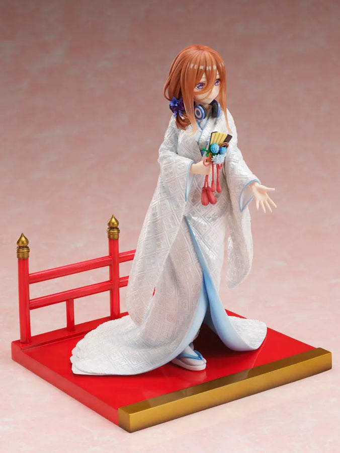 Gotoubun no Hanayome ∬ - Nakano Miku - F:Nex - 1/7 - Shiromuku (FuRyu) [Shop Exclusive]ㅤ – FuRyu – ActionFigureBrasil