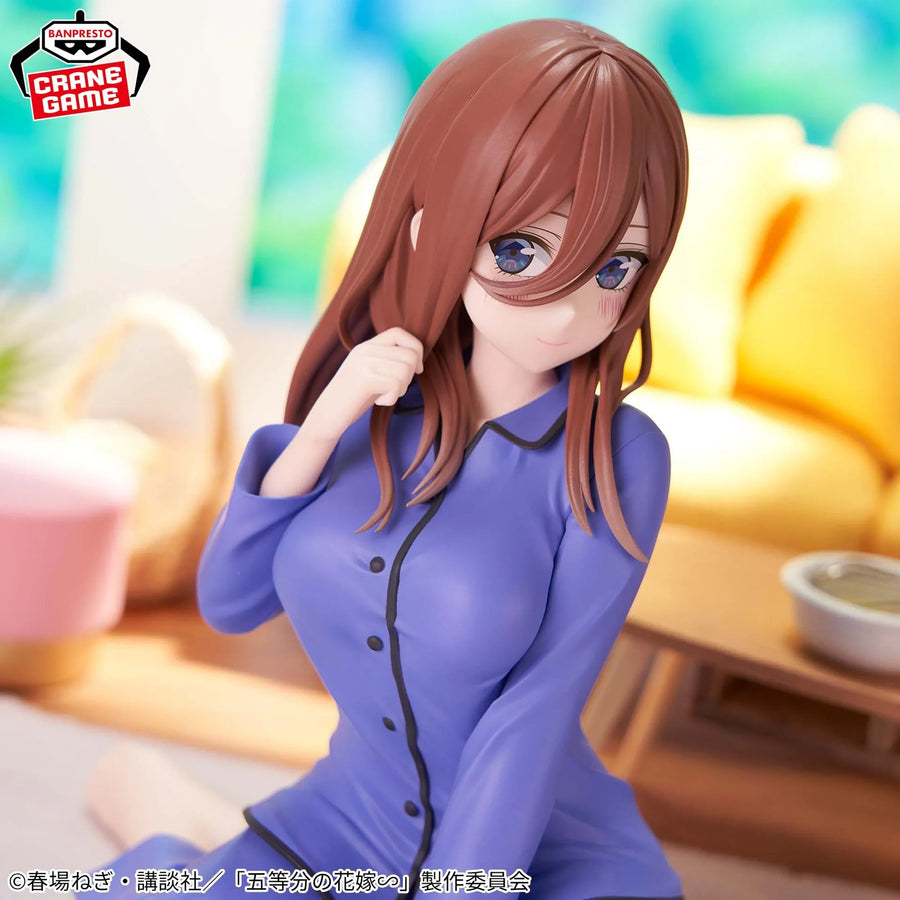 Gotoubun no Hanayome ∬ - Nakano Miku - Relax Time (Bandai Spirits)ㅤ – Bandai Spirits – ActionFigureBrasil