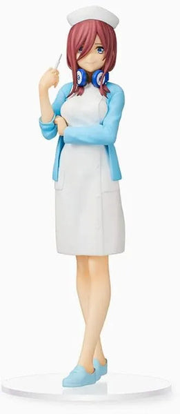 Gotoubun no Hanayome ∬ - Nakano Miku - SPM Figure - Nurse Ver. (SEGA)ㅤ – SEGA – ActionFigureBrasil