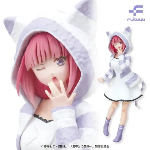 Gotoubun no Hanayome∽ - Nakano Nino - Fascinity Figure - Nekomimi Hoodie (Fukuya)ㅤ – Fukuya – ActionFigureBrasil