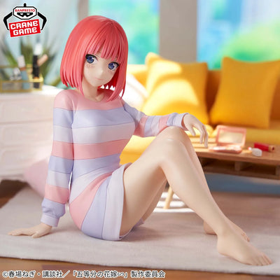 Gotoubun no Hanayome ∬ - Nakano Nino - Relax Time (Bandai Spirits)ㅤ – Bandai Spirits – ActionFigureBrasil — close