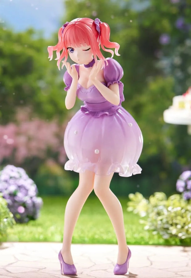 Gotoubun no Hanayome∽ - Nakano Nino - Trio-Try-iT Figure - Pastel Dress (FuRyu)ㅤ – FuRyu – ActionFigureBrasil