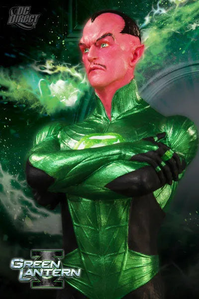 Green Lantern Mini-Bust Sinestro (Movie Ver.)ㅤ – DC Direct – ActionFigureBrasil