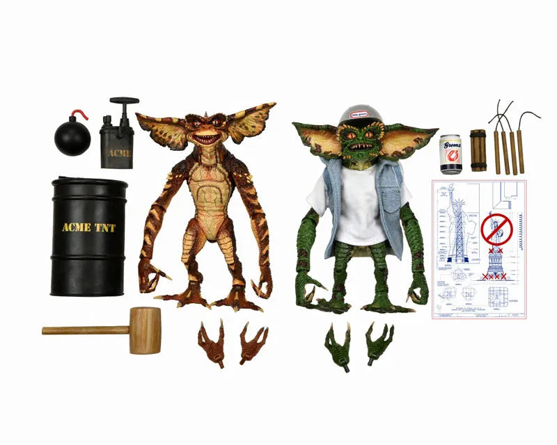 Gremlin 2 / Demolition Gremlin Ultimate Action Figure 2PKㅤ – NECA – ActionFigureBrasil