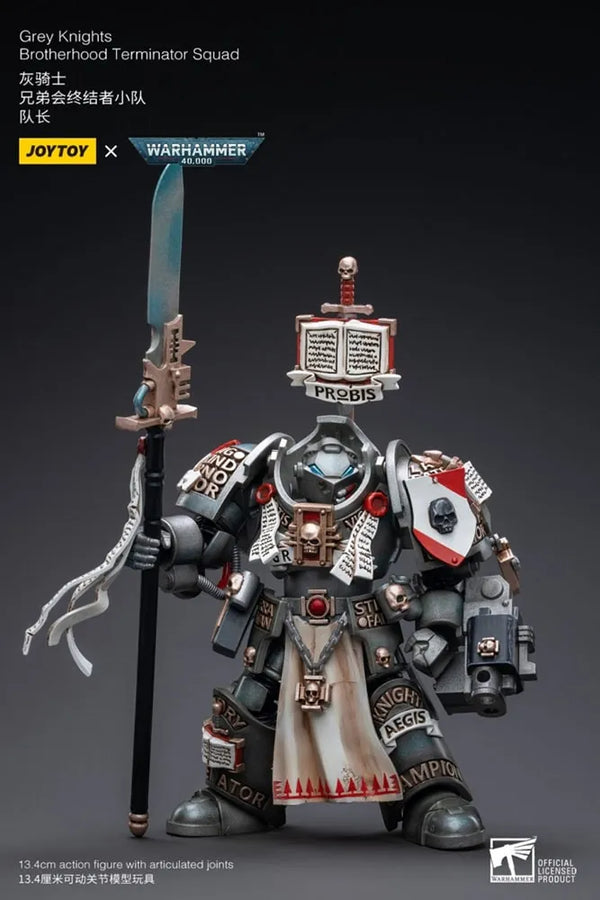 Grey Knights Terminator Jaric Thule – Joytoy – ActionFigure Brasil