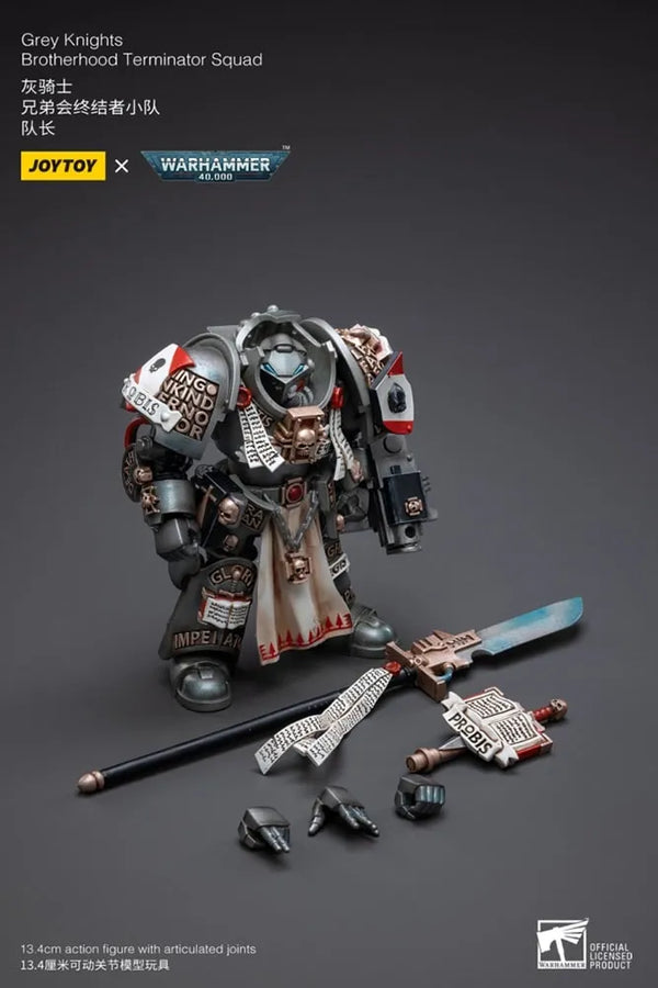 Grey Knights Terminator Jaric Thule – Joytoy – ActionFigure Brasil