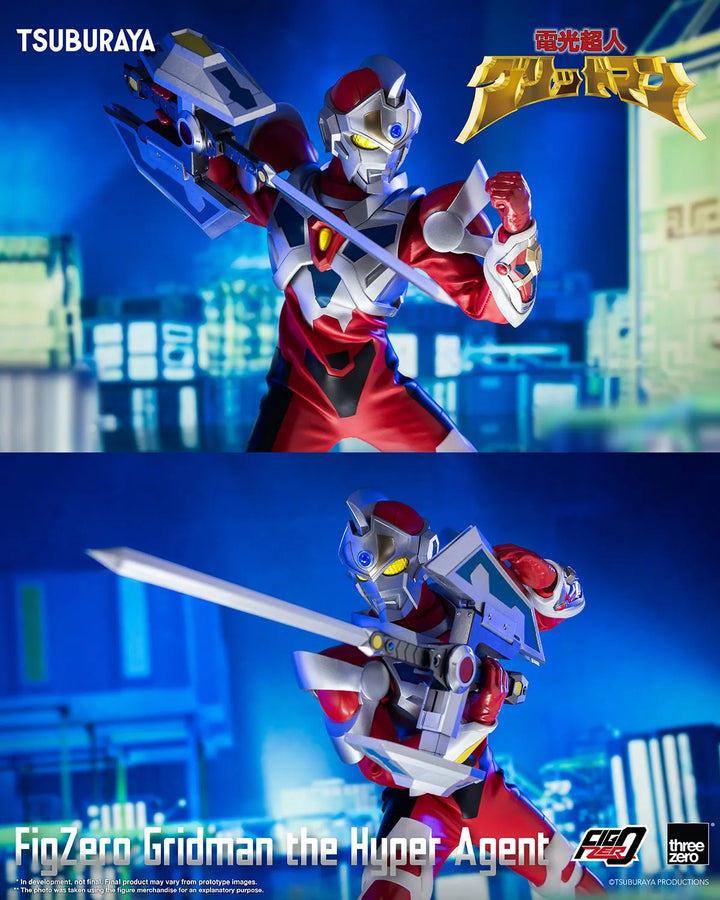 Gridman the Hyper Agent – Threezero – ActionFigure Brasil