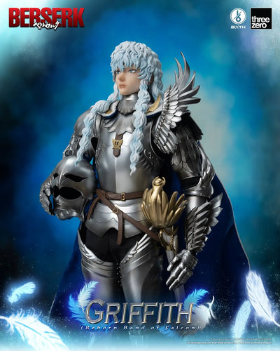 Griffith (Reborn Band of Falcon) – Threezero – ActionFigure Brasil — com base expositora