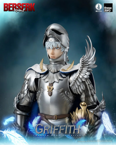 Griffith (Reborn Band of Falcon) – Threezero – ActionFigure Brasil — com base expositora