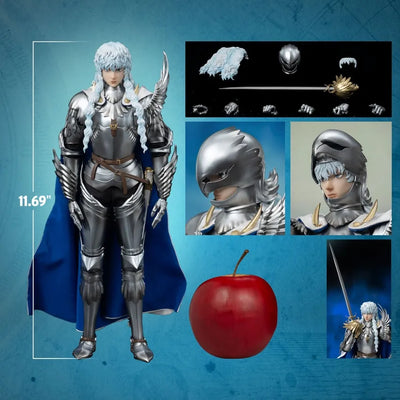 Griffith (Reborn Band of Falcon) – Threezero – ActionFigure Brasil — ângulo diferente