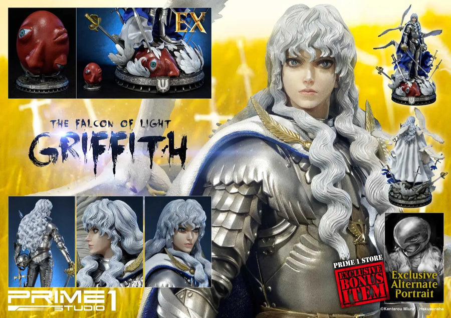 Griffith, The Falcon of Light (Exclusive Bonus Version) Berserk – Prime1Studio – ActionFigure Brasil