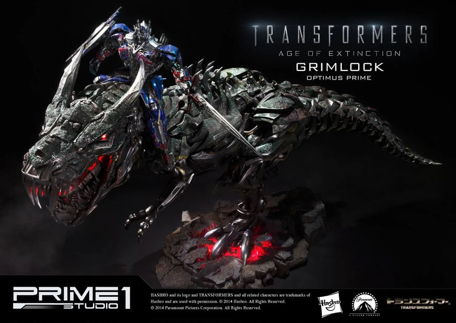 Grimlock (Optimus Prime Edition) Transformers: Age of Extinction (Film) – Prime1Studio – ActionFigure Brasil