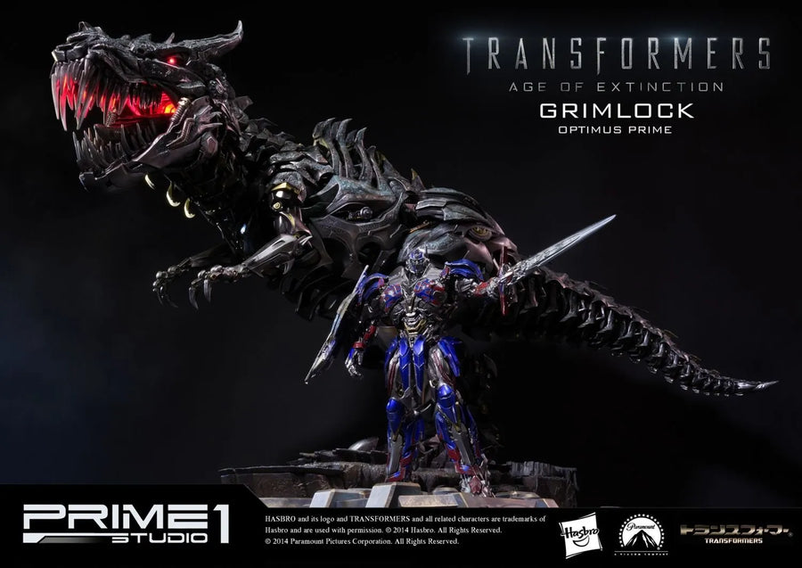 Grimlock (Optimus Prime Edition) Transformers: Age of Extinction (Film) – Prime1Studio – ActionFigure Brasil