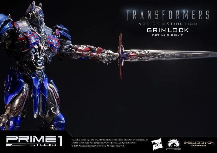 Grimlock (Optimus Prime Edition) Transformers: Age of Extinction (Film) – Prime1Studio – ActionFigure Brasil
