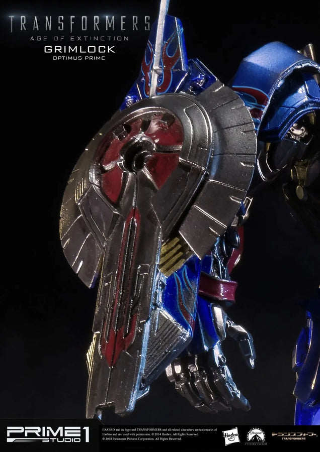 Grimlock (Optimus Prime Edition) Transformers: Age of Extinction (Film) – Prime1Studio – ActionFigure Brasil
