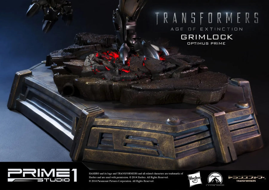 Grimlock (Optimus Prime Edition) Transformers: Age of Extinction (Film) – Prime1Studio – ActionFigure Brasil