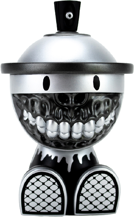 Grinbot Metallic (Variant) – Clutter Studios – ActionFigure Brasil