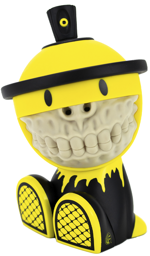 Grinbot OG Yellow – Clutter Studios – ActionFigure Brasil