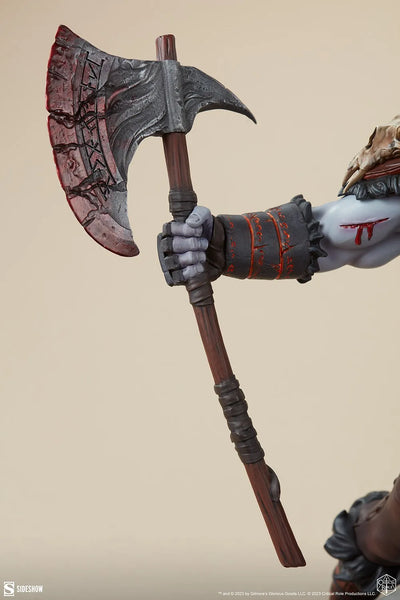 Grog - Vox Machina - LIMITED EDITION – Sideshow Collectibles – ActionFigure Brasil — close