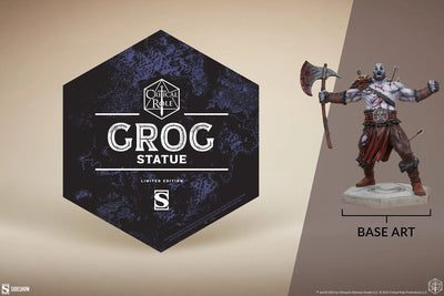Grog - Vox Machina - LIMITED EDITION – Sideshow Collectibles – ActionFigure Brasil — close