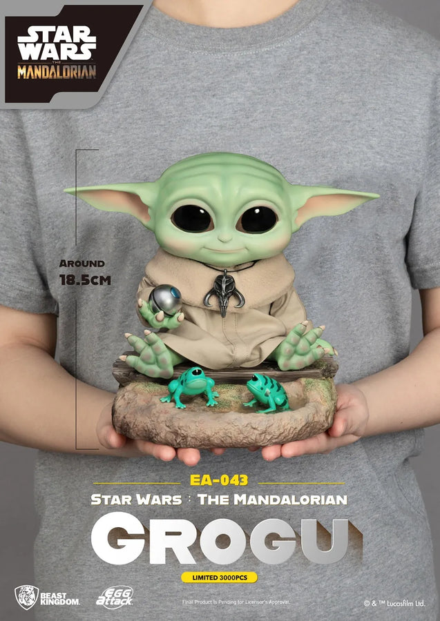 Grogu - LIMITED EDITION: 3000 – Beast Kingdom – ActionFigure Brasil
