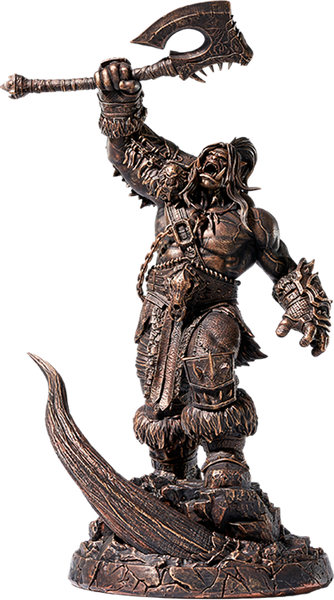Grommash Hellscream (Bronze Colored Edition) – HEX Collectibles – ActionFigure Brasil