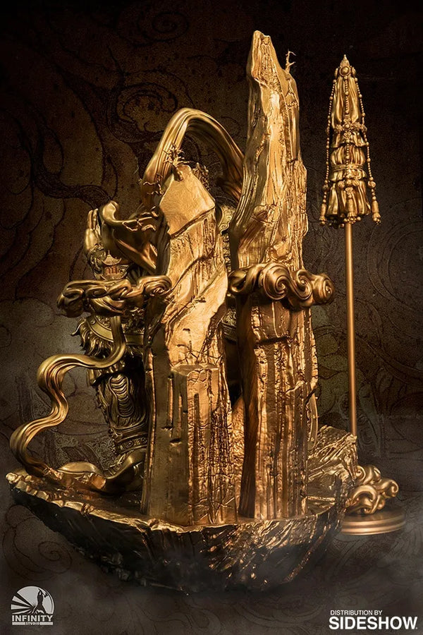 Guardian of Heaven Subdues the Evil Dragon (Gold) - LIMITED EDITION: 128 – Infinity Studio – ActionFigure Brasil