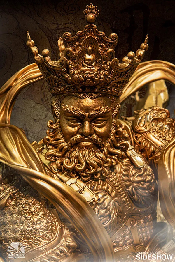 Guardian of Heaven Subdues the Evil Dragon (Gold) - LIMITED EDITION: 128 – Infinity Studio – ActionFigure Brasil