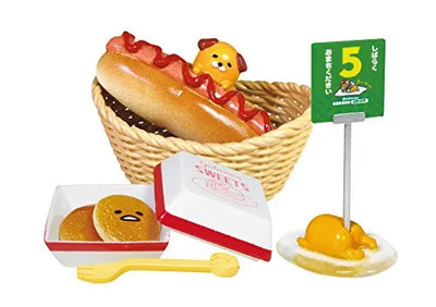Gudetama - Gudetama Burger Shop - Miniature - Re-Ment Sanrio Series - 7 - Mega Burger Set (Re-Ment)ㅤ – Re-Ment – ActionFigureBrasil — ângulo diferente