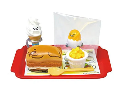 Gudetama - Gudetama Burger Shop - Miniature - Re-Ment Sanrio Series - 7 - Mega Burger Set (Re-Ment)ㅤ – Re-Ment – ActionFigureBrasil — detalhe do produto