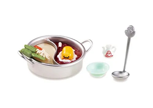 Gudetama - Gudetama Chinese Restaurant - Miniature - Re-Ment Sanrio Series - 1 - Tomato Egg (Re-Ment)ㅤ – Re-Ment – ActionFigureBrasil