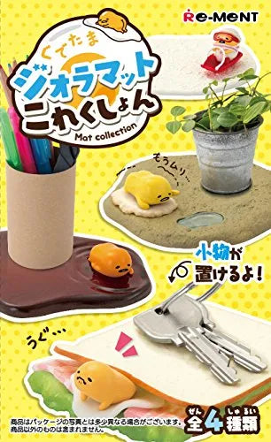 Gudetama - Gudetama Dioramat Collection - Candy Toy - 1 - Sandwich (Re-Ment)ㅤ – Re-Ment – ActionFigureBrasil