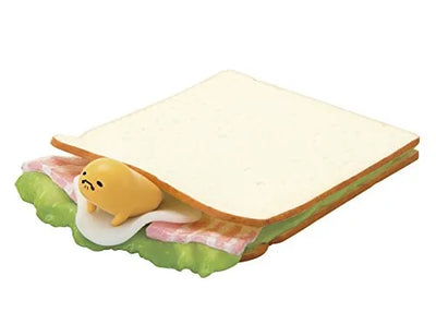 Gudetama - Gudetama Dioramat Collection - Candy Toy - 1 - Sandwich (Re-Ment)ㅤ – Re-Ment – ActionFigureBrasil — embalagem