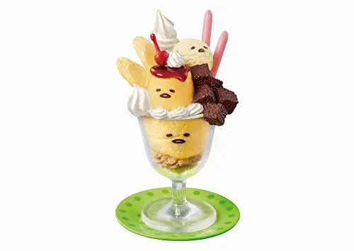 Gudetama - Gudetama-kei Sweets Joshi - Miniature - Re-Ment Sanrio Series - 1 - Cake (Re-Ment)ㅤ – Re-Ment – ActionFigureBrasil