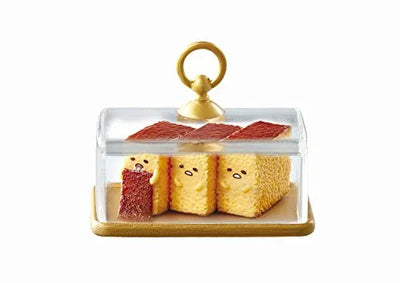 Gudetama - Gudetama-kei Sweets Joshi - Miniature - Re-Ment Sanrio Series - 1 - Cake (Re-Ment)ㅤ – Re-Ment – ActionFigureBrasil — detalhe do produto