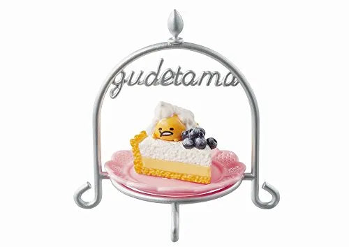 Gudetama - Gudetama-kei Sweets Joshi - Miniature - Re-Ment Sanrio Series - 1 - Cake (Re-Ment)ㅤ – Re-Ment – ActionFigureBrasil