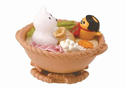 Gudetama - Gudetama Mukashibanashi Meshi - 1 - Custard Manju (Re-Ment)ㅤ – Re-Ment – ActionFigureBrasil — detalhe do produto