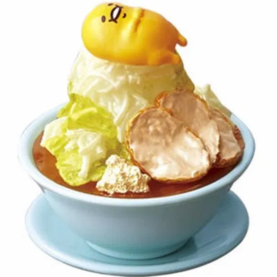 Gudetama - Gudetama na Gendaijin - Miniature - Re-Ment Sanrio Series - 1 - Red Eye (Re-Ment)ㅤ – Re-Ment – ActionFigureBrasil — detalhe do produto