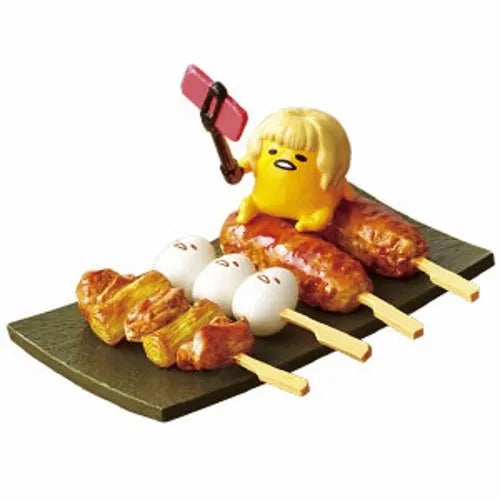 Gudetama - Gudetama na Gendaijin - Miniature - Re-Ment Sanrio Series - 1 - Red Eye (Re-Ment)ㅤ – Re-Ment – ActionFigureBrasil