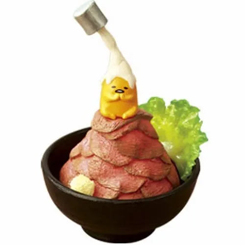 Gudetama - Gudetama na Gendaijin - Miniature - Re-Ment Sanrio Series - 1 - Red Eye (Re-Ment)ㅤ – Re-Ment – ActionFigureBrasil